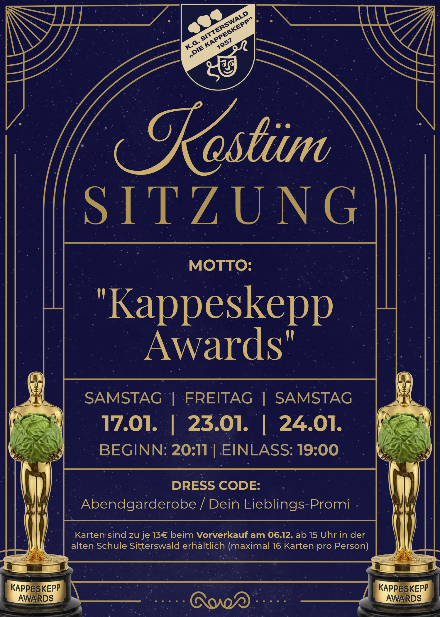 Kappensitzung Plakat